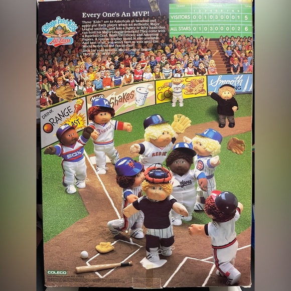 MLB New York Yankees Cabbage Patch Kids 1986. New in Box. Some wear on box - Picture 6 of 6